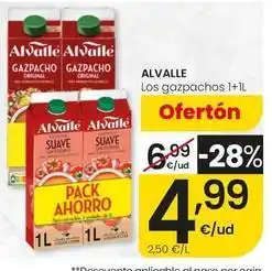 Eroski Alvalle - los gazpachos oferta