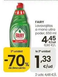 Eroski Fairy - lavavajillas a mano ultra poder oferta