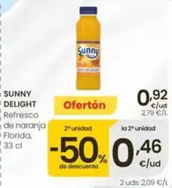 Eroski Sunny delight - refresco de naranja oferta