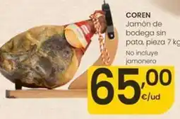 Eroski Coren - jamon de bodega sin pata oferta