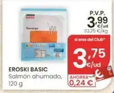 Eroski Eroski basic - salmon ahumado oferta