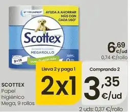 Eroski Scottex - papel higienico mega oferta