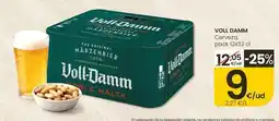 Eroski Voll-damm - cerveza oferta