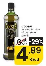 Eroski Coosur - aceite de oliva virgen serie oro oferta