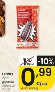 Eroski Eroski - pipa gigante aguasal oferta