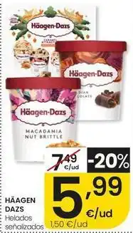 Eroski Häagen-dazs - helados oferta