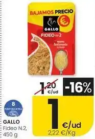 Eroski Gallo - fideo n.2 oferta