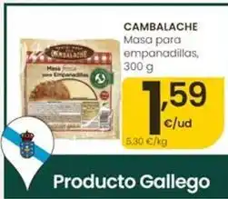 Eroski Cambalache - masa para empanadillas oferta