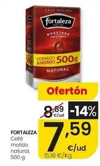 Eroski Fortaleza - cafe molido natural oferta