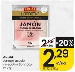 Eroski Argal - jamon asado seleccion bonnatur oferta