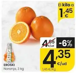 Eroski Eroski - naranja oferta