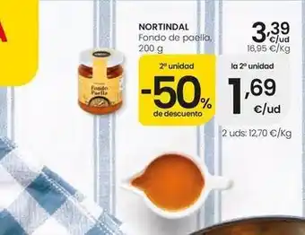 Nortindal - fondo de paella