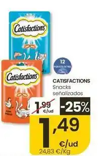 Eroski Catisfactions - snacks oferta