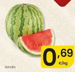 Eroski Sandía oferta