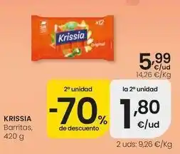 Eroski Krissia - barritas oferta