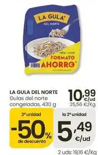 Eroski La gula del norte - gulas congeladas oferta