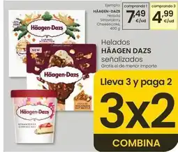 Eroski Häagen-dazs - helado strawberry cheesecake oferta