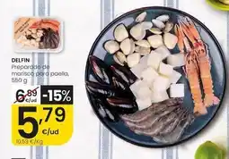 Eroski Delfín - preparado de marisco para paella oferta
