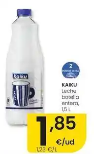 Eroski Kaiku - leche botella entera oferta