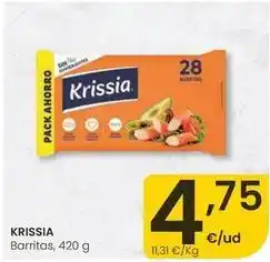 Eroski Krissia - barritas oferta