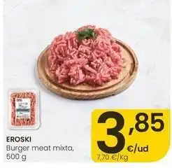 Eroski Eroski - burger meat mixta oferta