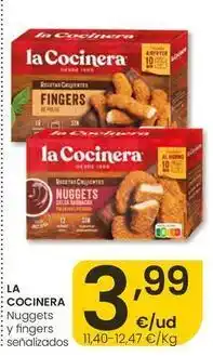 Eroski La cocinera - nuggets y fingers oferta