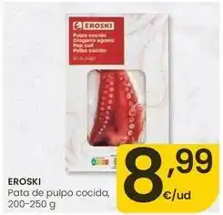 Eroski Eroski - pata de pulpo cocida oferta