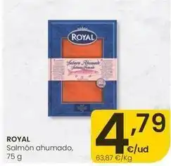 Eroski Royal - salmon ahumado oferta