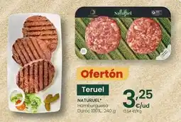 Eroski Naturuel - hamburguesa duroc 100% oferta