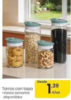 Eroski Tarros con tapa oferta