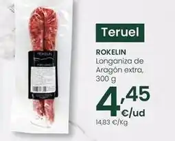 Eroski Rokelin - longaniza de aragon extra oferta