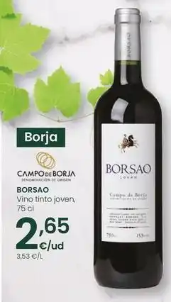 Eroski Borsao - vino tinto joven oferta