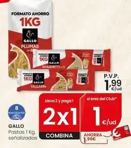 Eroski Gallo - pastas oferta