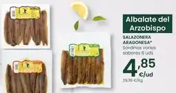 Eroski Salazonera aragonesa - sardinas oferta
