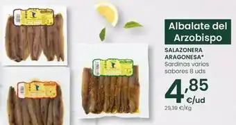 Salazonera aragonesa - sardinas