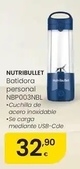 Eroski Nutribullet - batidora personal nbp003nbl oferta