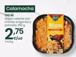 Eroski Qalat - migas caseras con chorizo/longaniza y panceta oferta
