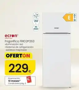 Eroski Ecron - frigorifico frid2p263 oferta