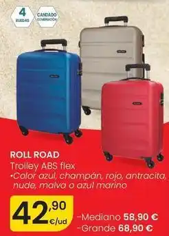 Eroski Roll road - trolley abs flex oferta