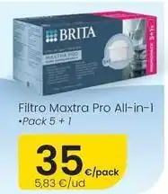 Eroski Brita - filtro maxtra pro all-in-1 oferta