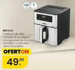 Eroski Breville - freidora de aire vdf121x-01 xl digital oferta