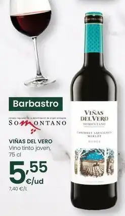 Eroski Viñas del vero - vino tinto joven oferta
