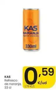 Eroski Kas - refresco de naranja oferta