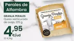 Eroski Granja perales - queso semicurado de oveja oferta