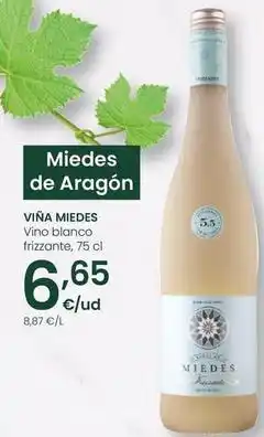Eroski Viña miedes - vino blanco frizzante oferta