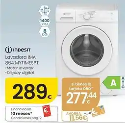 Eroski Indesit - lavadora ima 864 mytimespt oferta