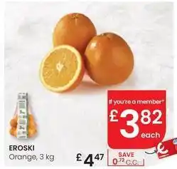 Eroski Eroski - orange oferta
