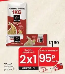 Eroski Gallo - selected pastas oferta