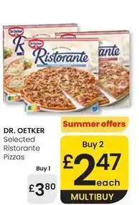 Eroski Dr oetker - selected ristorante pizzas oferta