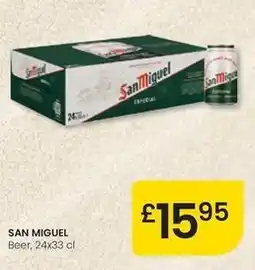 Eroski San miguel - beer oferta